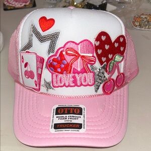 VDay 💕Pink Love You Trucker Hat